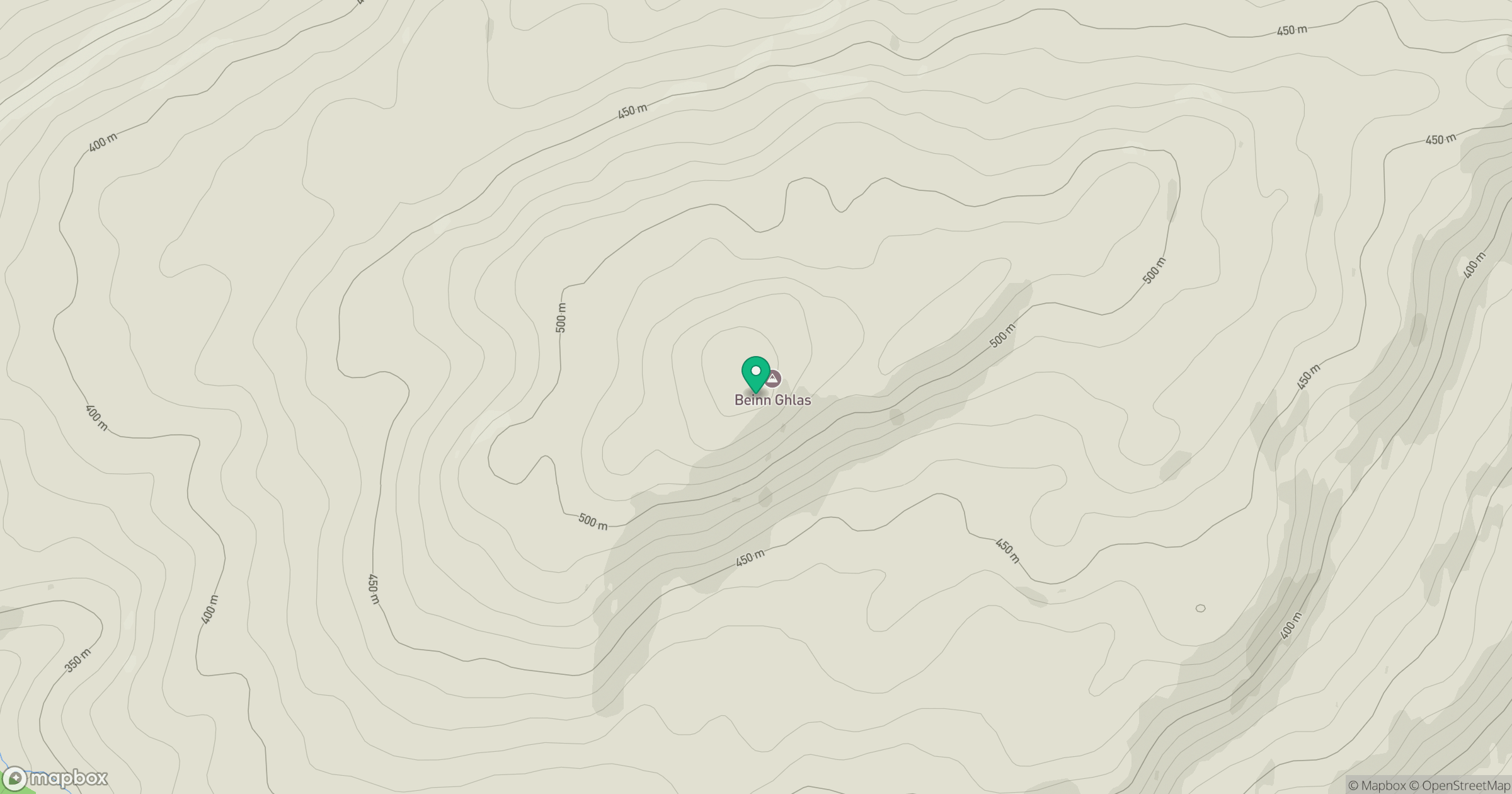 Beinn Ghlas location map