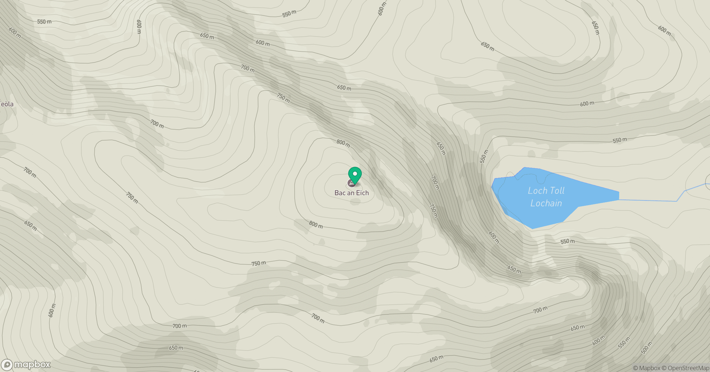 Bac an Eich location map