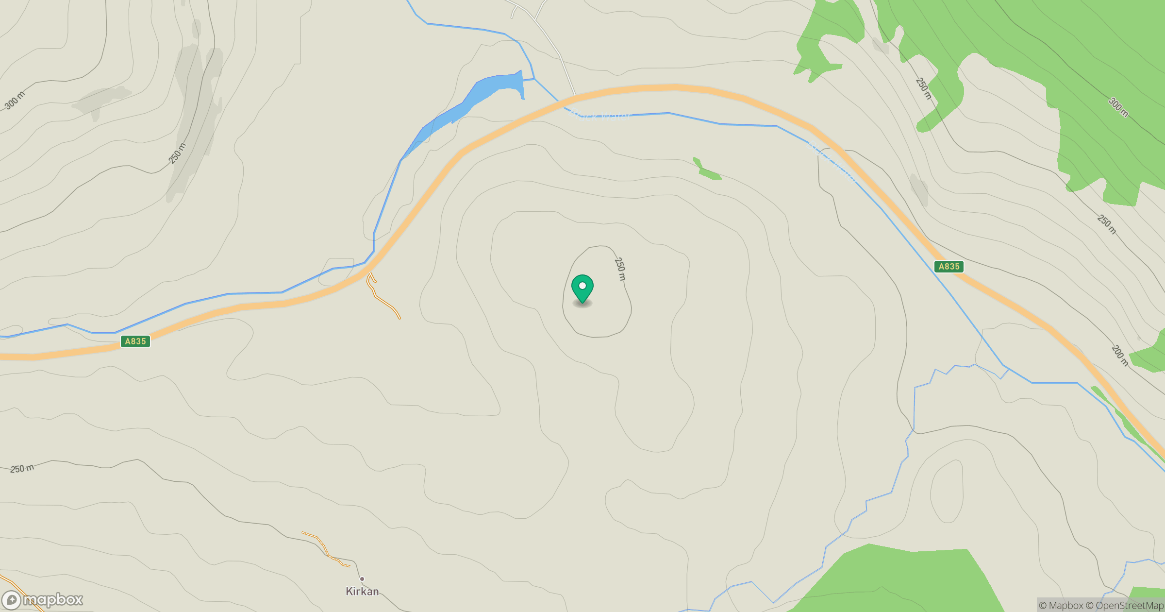 Carn an t-Sneachda location map