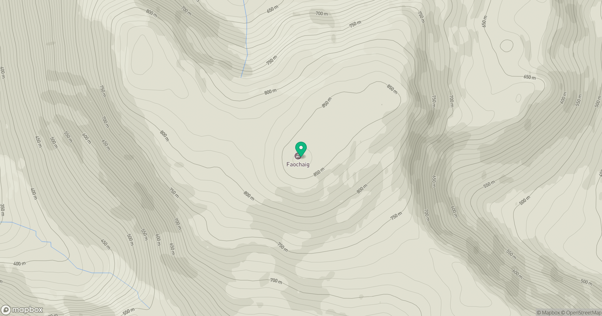 Faochaig location map