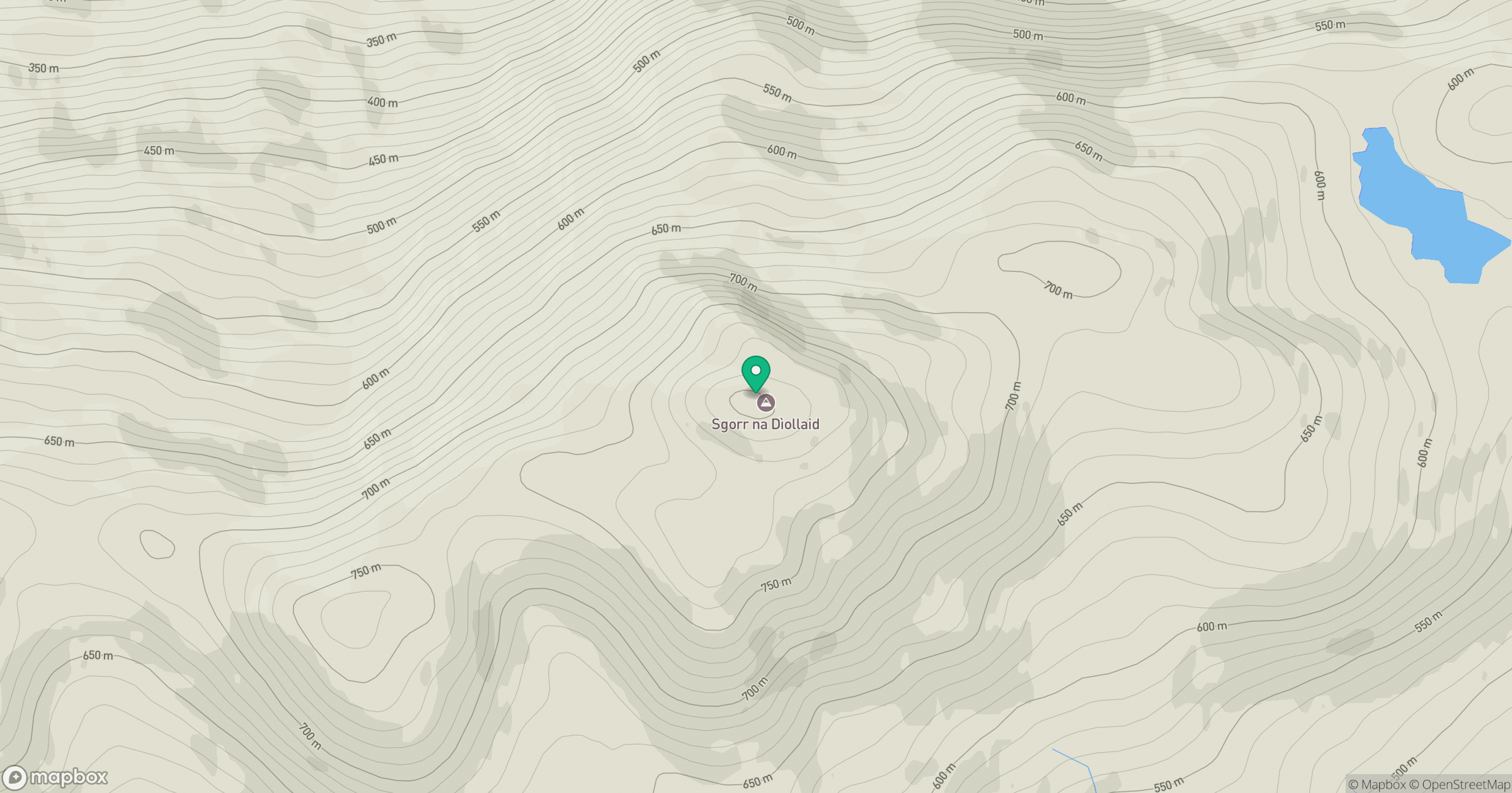 Sgorr na Diollaid location map