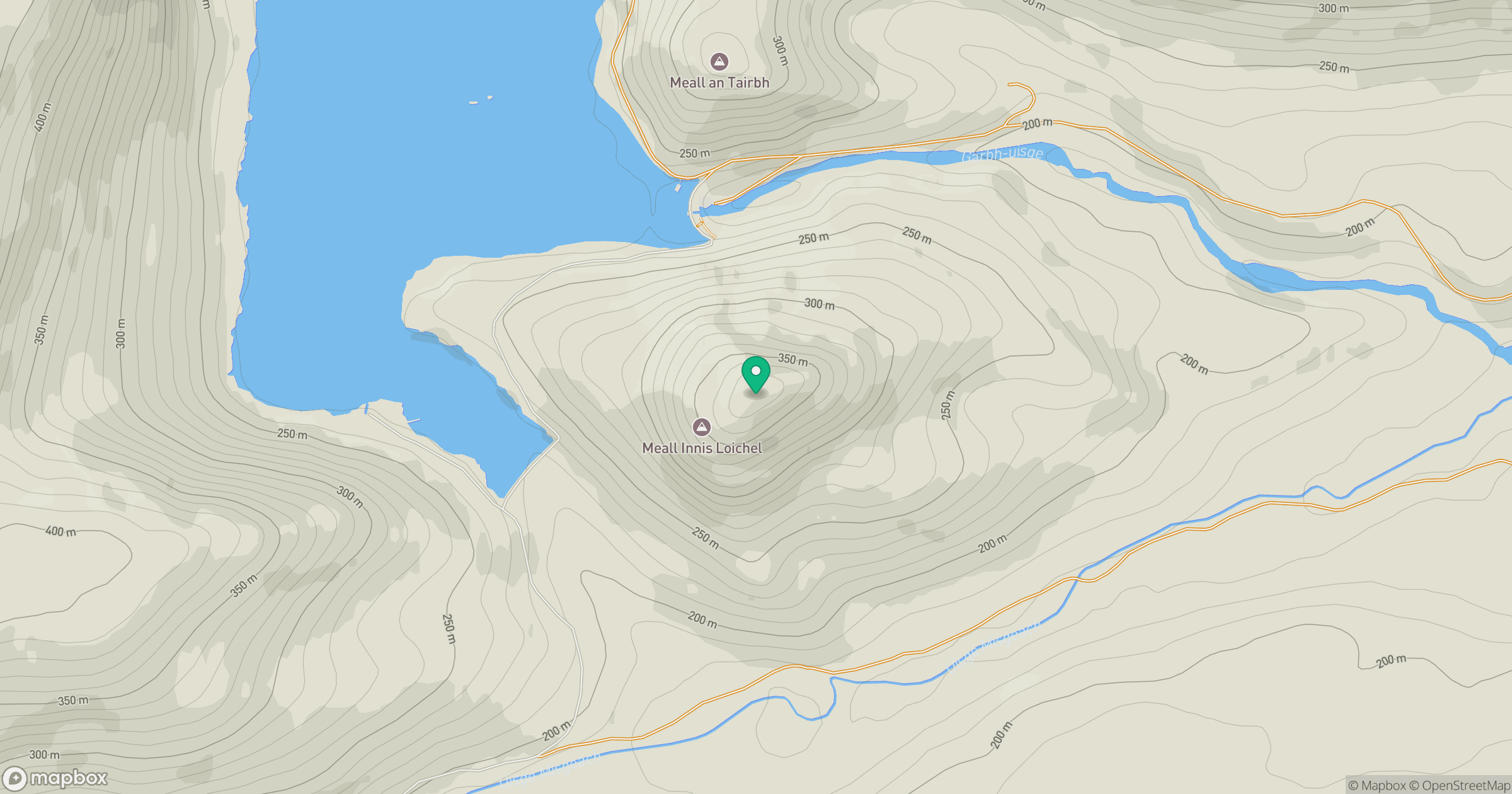 Meall Innis an Loichel location map