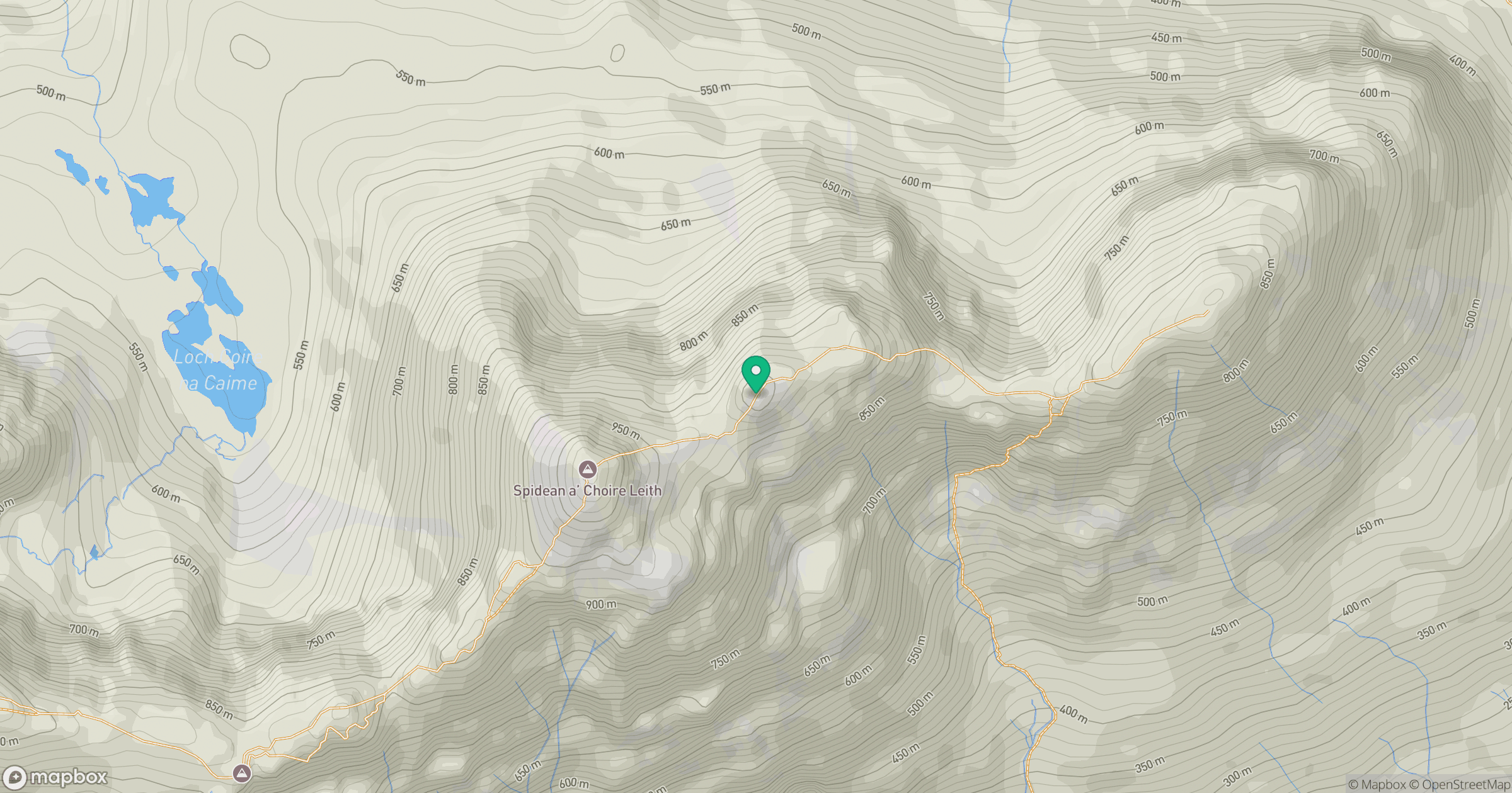 Stob a' Choire Liath Mhor location map
