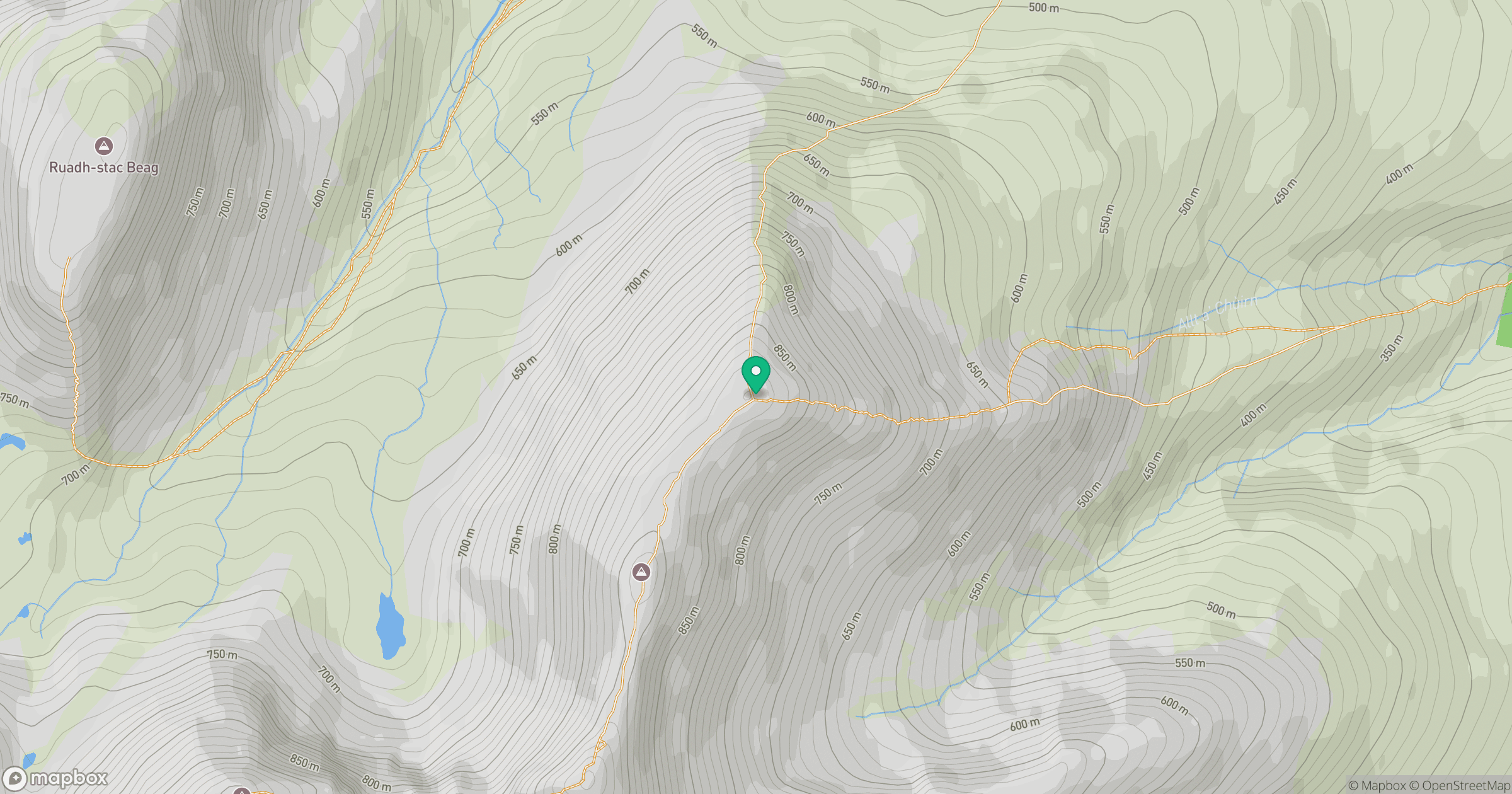 Creag Dhubh location map