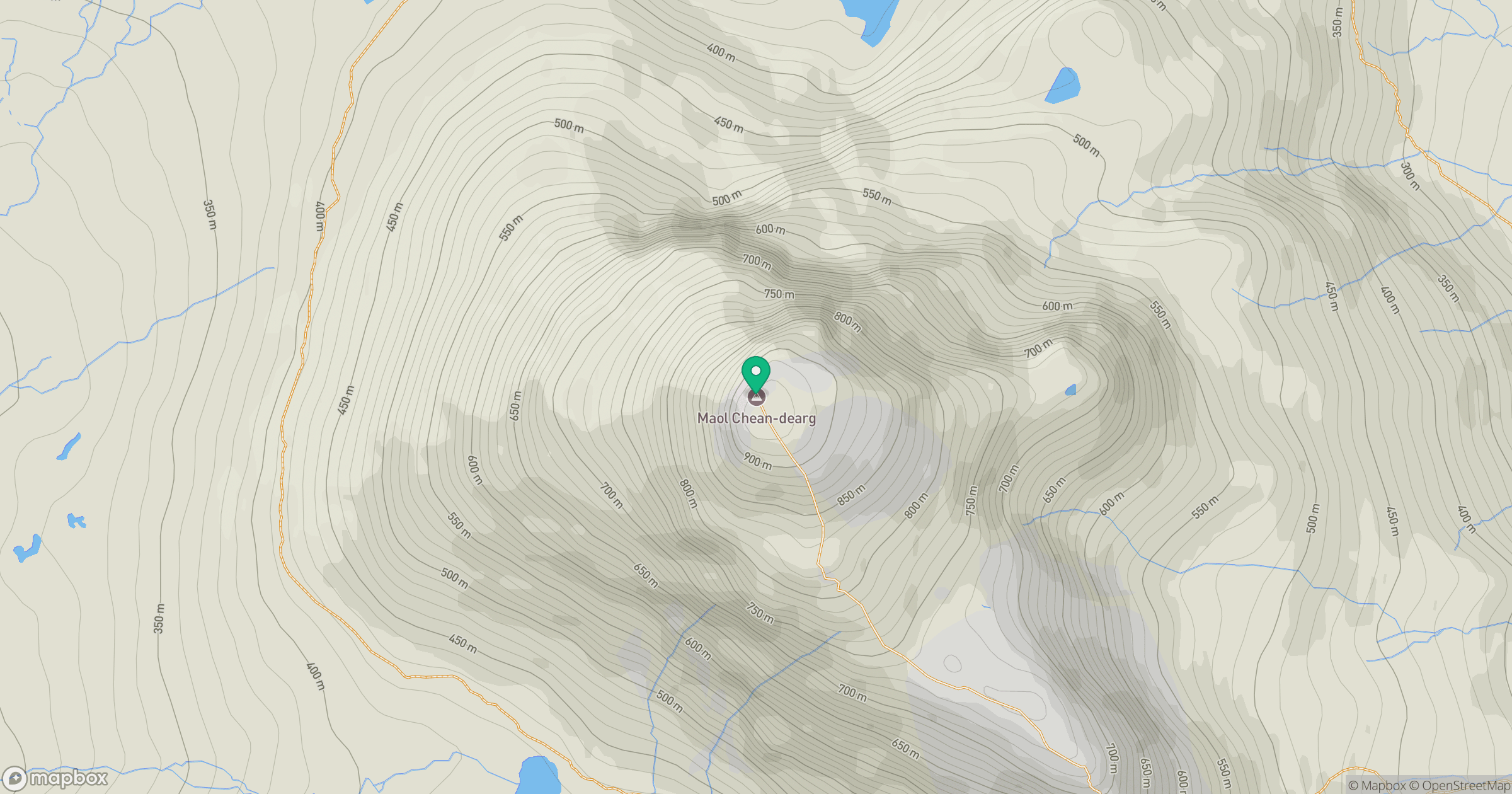 Maol Chean-dearg location map